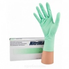 Перчатки нитриловые Nitrimax (Нитримакс) зеленые  (размер S, M, L)
