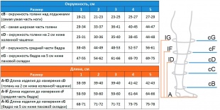Чулки антиэмболические 1 класс Ergoforma (арт. 217) фото 2707