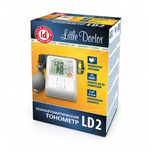 Тонометр Little Doctor LD 2 полуавтомат с грушей фото 4207