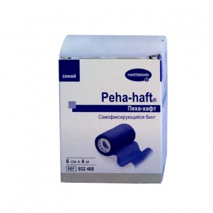 Бинт HARTMANN PEHA-HAFT 4м x6 см самофиксирующийся (Пеха хафт) фото 3057