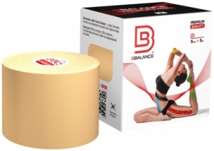 Кинезио-тейп BBalance (Био Баланс) (5м*5см) бежевый фото 3275