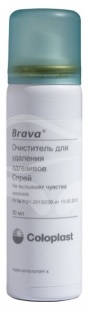 120105 Coloplast Очиститель Brava для удаления адгезивов спрей 50 мл фото 4279