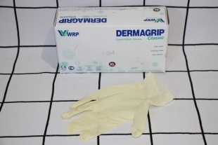 Перчатки латексные Dermagrip Classic размер XL (9-10) - 50 пар/уп фото 904