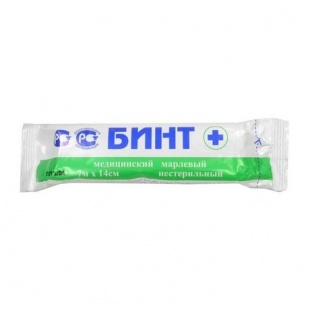 Бинт нестерильный 7х14 см фото 4086